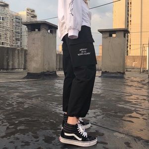 bib overall style/ cool pants